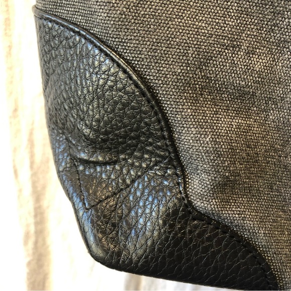 Pistil The Sure Thing Tote bag mottled canvas and faux leather accents OS - Picture 3 of 10